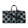 Louis Vuitton Keepall Bandoulière 50 In Blue