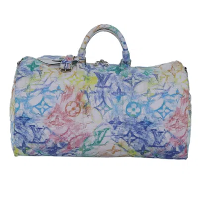 Pre-owned Louis Vuitton Keepall Bandouliere 50 Multicolour Canvas Travel Bag ()
