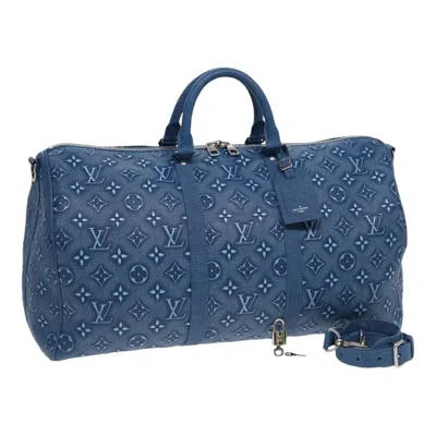 Pre-owned Louis Vuitton Keepall Bandouliere 50 Multicolour Canvas Travel Bag ()