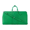 Louis Vuitton Keepall Bandoulière 55 In Green