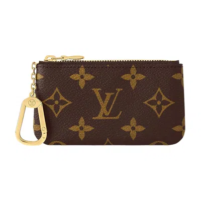 Pre-owned Louis Vuitton Key Pouch 'brown Monogram Canvas' | Women's Size Onesize