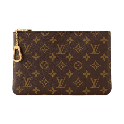 Pre-owned Louis Vuitton Key Pouch M 'brown Monogram Canvas' | Women's Size Onesize