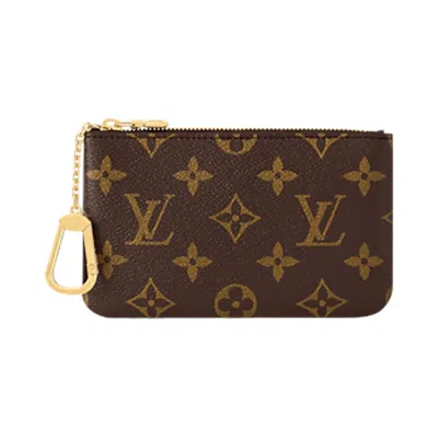 Pre-owned Louis Vuitton Key Pouch S 'brown Monogram Canvas' | Women's Size Onesize