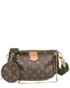 Louis Vuitton Khaki In Brown