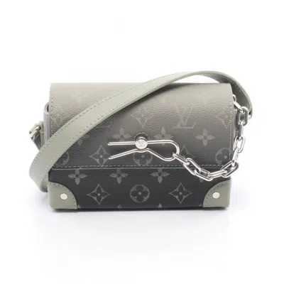 Pre-owned Louis Vuitton Khaki Coated Canvas Pvc Leather Shoulder Bag ()