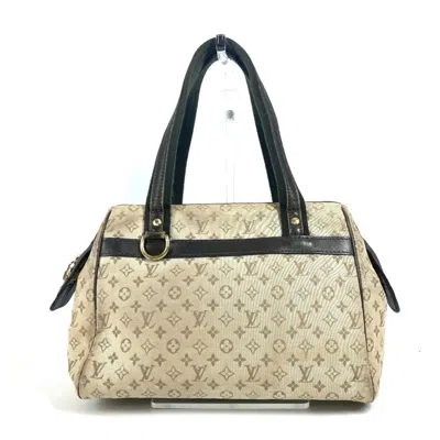 Pre-owned Louis Vuitton Khaki Monogram Mini Canvas Boston Bag Handbag ()