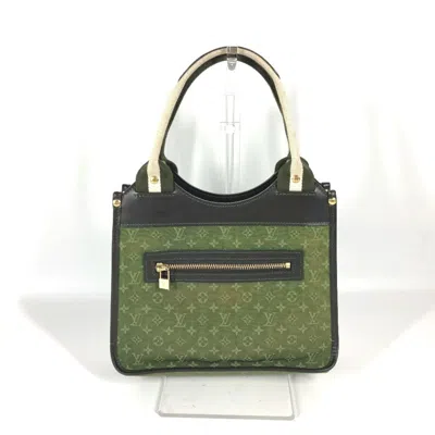 Pre-owned Louis Vuitton Khaki Monogram Mini Handbag Tote Bag ()