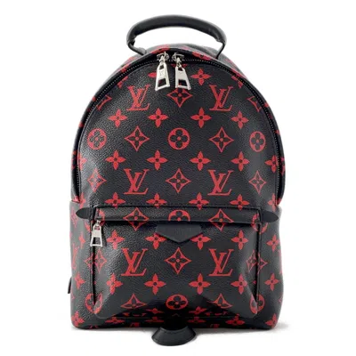 Pre-owned Louis Vuitton Khaki Noir Red Color Backpack ()