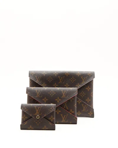 Pre-owned Louis Vuitton Kirigami Pochette In Brown