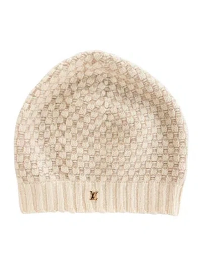Pre-owned Louis Vuitton Knit Beanie In Neutral