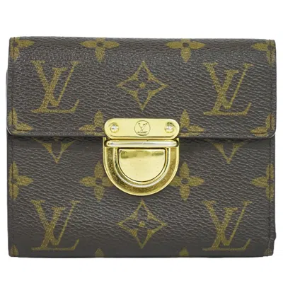 Pre-owned Louis Vuitton Koala Canvas Wallet () In Brown