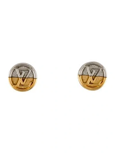 Pre-owned Louis Vuitton L To V Earrings In Multi