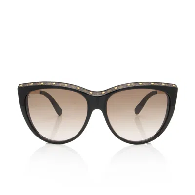 Pre-owned Louis Vuitton La Boum Cat Eye Sunglasses In Brown