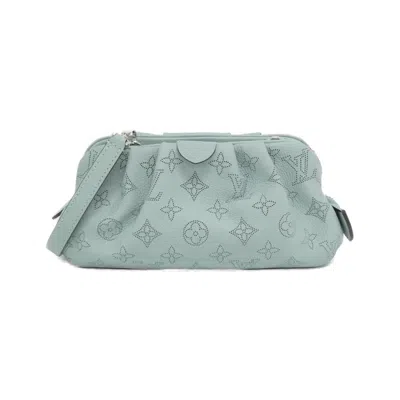 Pre-owned Louis Vuitton Lagon Mahina Leather Shoulder Bag ()