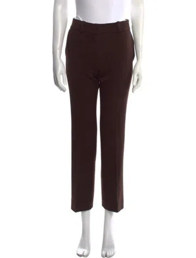 Pre-owned Louis Vuitton Late 1990's - Early 2000's Wide Leg Pants In Brown