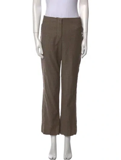 Pre-owned Louis Vuitton Late 1990's - Early 2000's Wide Leg Pants In Neutral
