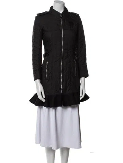 Pre-owned Louis Vuitton Late 2000's - Early 2010's Coat In Black