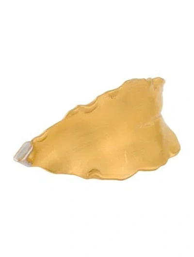 Pre-owned Louis Vuitton Leaf Double Ring In Multi