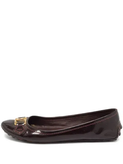 Pre-owned Louis Vuitton Leather Ballet Flats