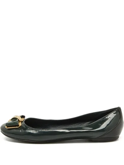 Pre-owned Louis Vuitton Leather Ballet Flats