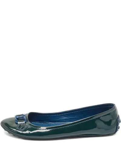 Pre-owned Louis Vuitton Leather Ballet Flats