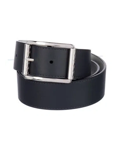 Pre-owned Louis Vuitton Leather Belt In White