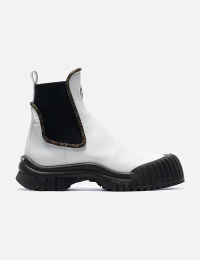 Louis Vuitton Leather Boot In White