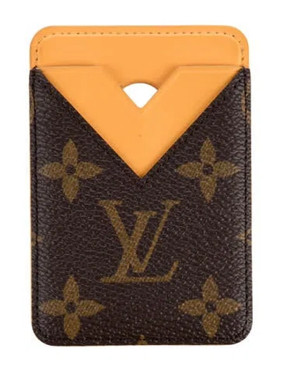 Pre-owned Louis Vuitton Leather Card Holder In Multi