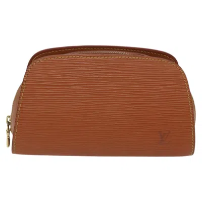 Pre-owned Louis Vuitton Leather Clutch Bag () In Brown