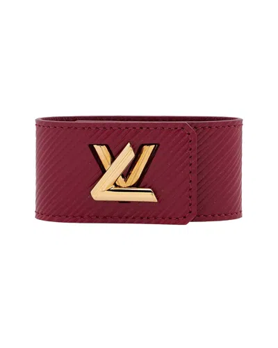 Pre-owned Louis Vuitton Leather Epi Electric Twist It Cuff Bracelet (authentic Pre-  Loved)