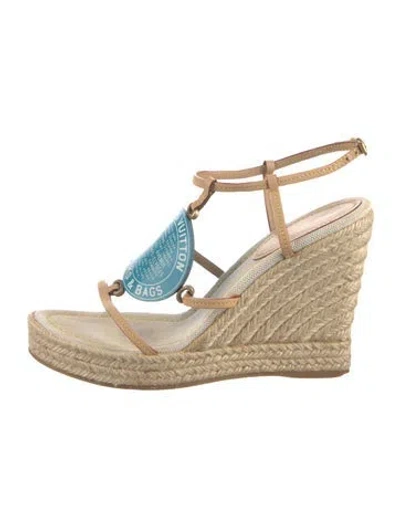 Pre-owned Louis Vuitton Leather Espadrilles