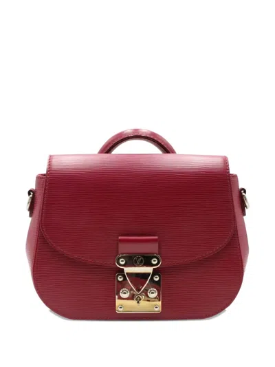 Pre-owned Louis Vuitton Leather Flap Bag In Pink