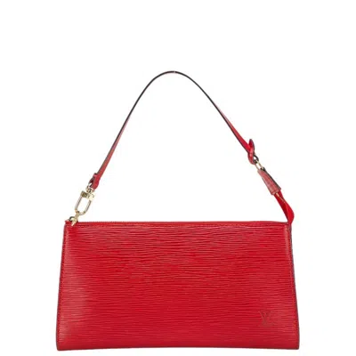 Pre-owned Louis Vuitton Leather Handbag Pouch () In Multi