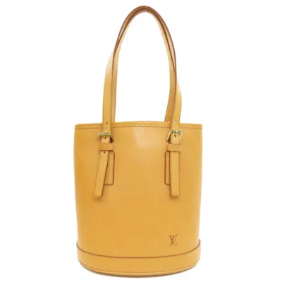 Pre-owned Louis Vuitton Leather Handbag () In Beige