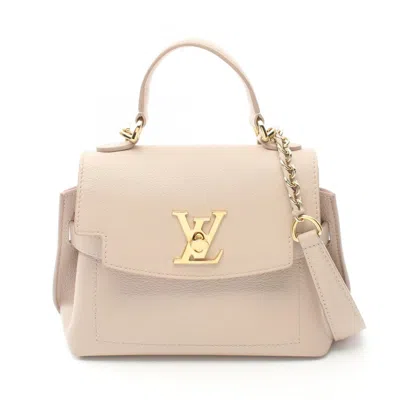 Pre-owned Louis Vuitton Leather Handbag () In Beige