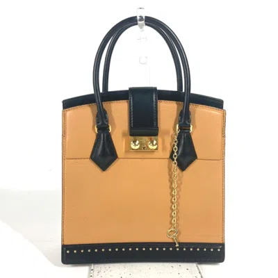 Pre-owned Louis Vuitton Leather Handbag () In Beige