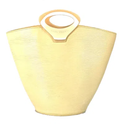 Pre-owned Louis Vuitton Leather Handbag () In Beige