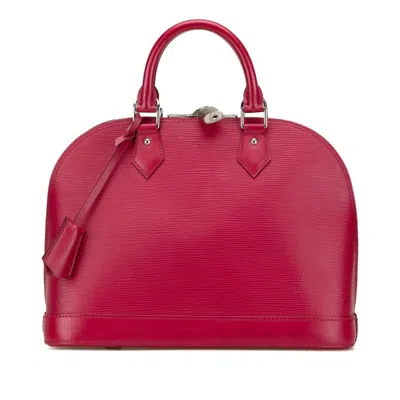 Pre-owned Louis Vuitton Leather Handbag () In Pink