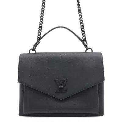 Pre-owned Louis Vuitton Leather Handbag Shoulder Bag () In Black