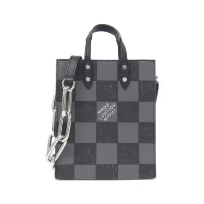 Pre-owned Louis Vuitton Leather Handbag Shoulder Bag () In Black