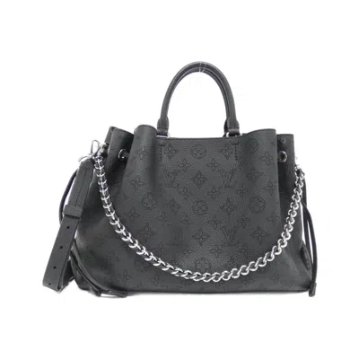 Pre-owned Louis Vuitton Leather Handbag Shoulder Bag () In Black