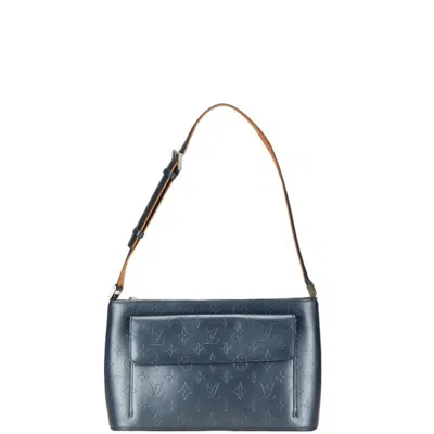 Pre-owned Louis Vuitton Leather Handbag Shoulder Bag () In Blue