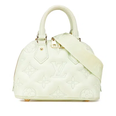 Pre-owned Louis Vuitton Leather Handbag Shoulder Bag () In Green