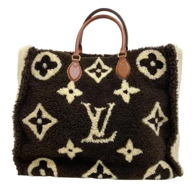 Pre-owned Louis Vuitton Leather Handbag Tote Bag () In Brown
