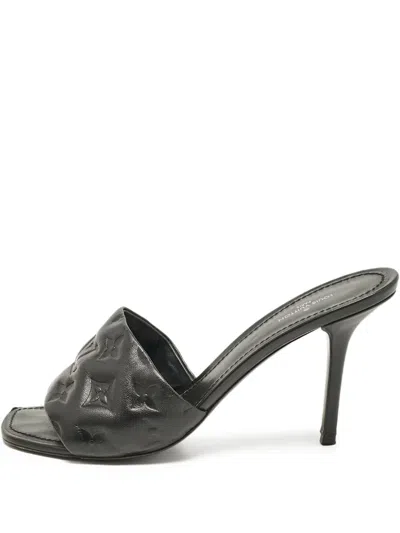 Pre-owned Louis Vuitton Leather Heeled Sandals