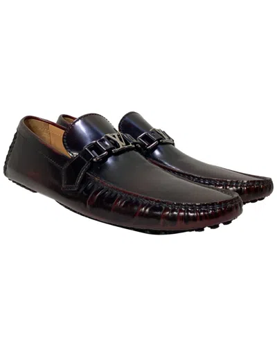 Pre-owned Louis Vuitton Leather Hockenheim Slip-on Loafer (authentic Pre-loved)