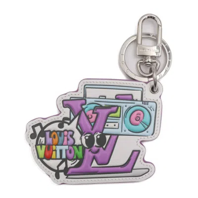 Pre-owned Louis Vuitton Leather Keyring () In Multi