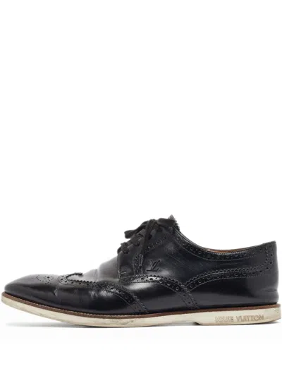 Pre-owned Louis Vuitton Leather Lace-up Shoes