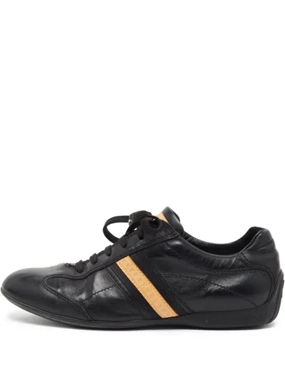 Pre-owned Louis Vuitton Leather Lace-up Sneakers