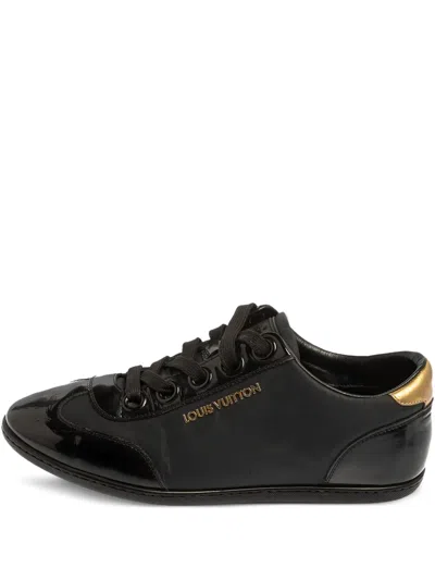 Pre-owned Louis Vuitton Leather Lace-up Sneakers